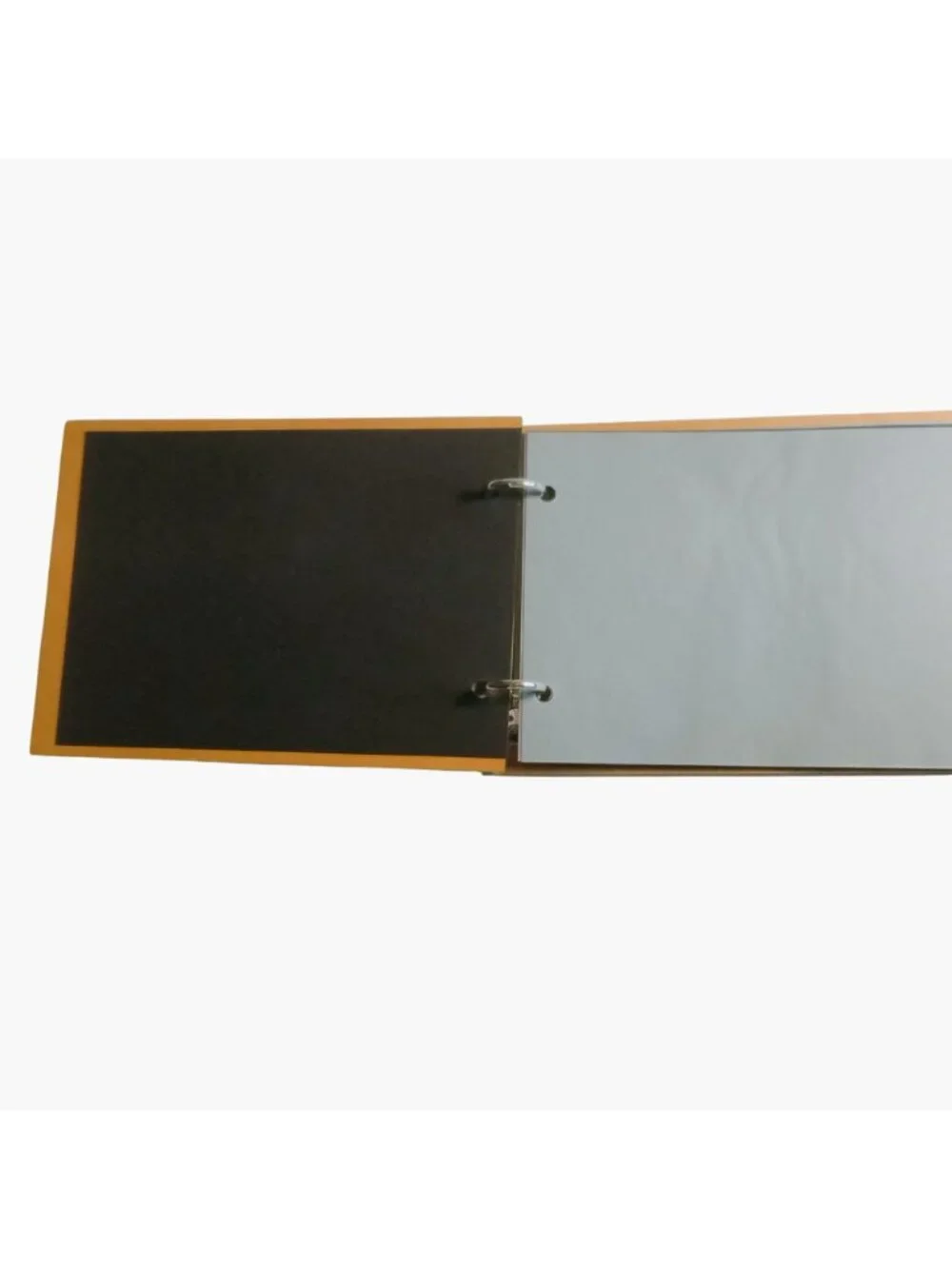 Wedding Book Album Laser Cutout Cover Design Woodcut Binder Black Pages